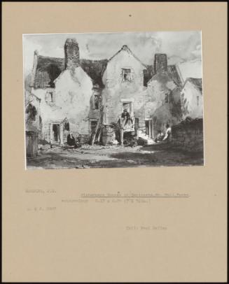 Fishermen's Houses At Sculcoats, Nr. Hull, Yorks.