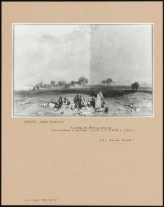 A Group Of Moors Resting