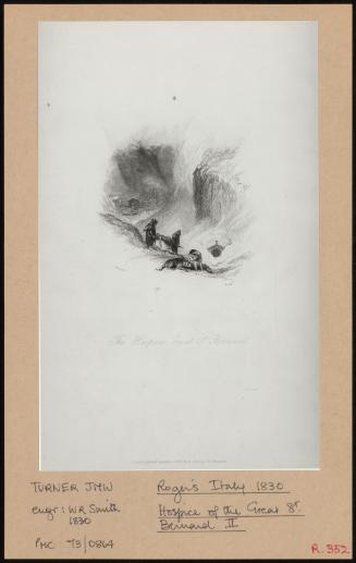 Roger's Italy 1830 Hospice Of The Great St Bernard Ii