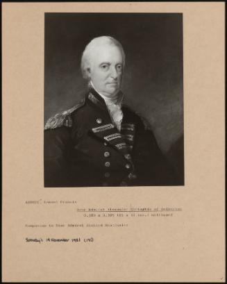 Rear Admiral Alexander Christie Of Balberton