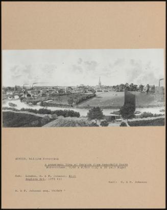 A Panoramic View Of Norwich From Mousehold Heath