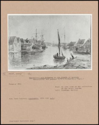 Warehouses And Shipping On The Orwell At Ipswich
