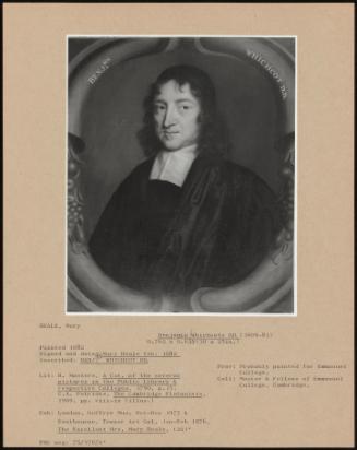 Benjamin Whichcote D D (1609 - 83)
