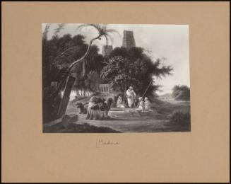 Hindu Choultry At Madura, E. India 1792.