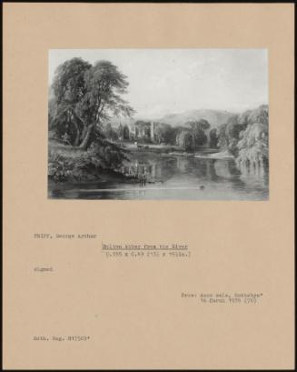 Bolton Abbey From The River
