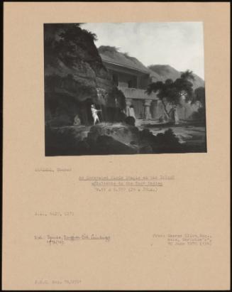 An Excavated Hindu Temple On The Island Of Salsette In The East Indies