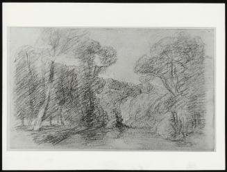 A Stream Overhung by Trees, Near Epsom