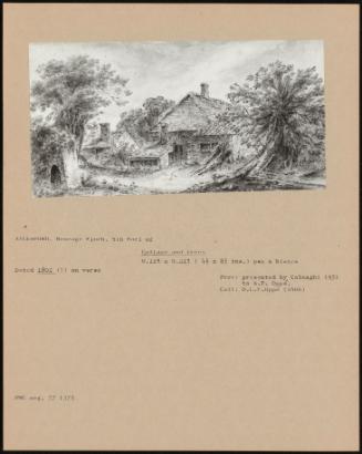 Cottage And Trees