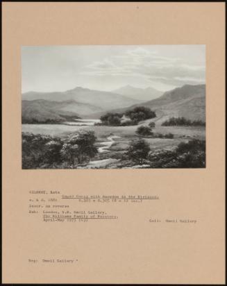 Capel Curig With Snowdon In The Distance.