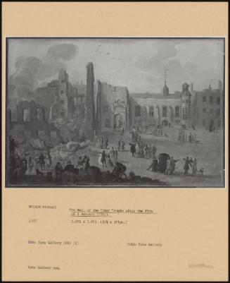 The Hall Of The Inner Temple After Fire Of 4 January 1736/7