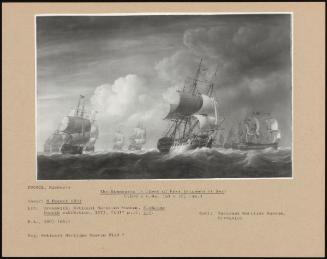 The Hindostan ( A Fleet Of East Indiamen At Sea)