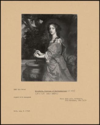 Elizabeth, Countess Of Northumberland (d. 1690)