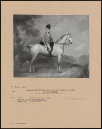 Captain Ichabod Wright, The Nottingham Cavalry On His Charger
