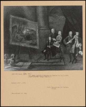 Sir James Thornhill Showing His Poussin To His Friends