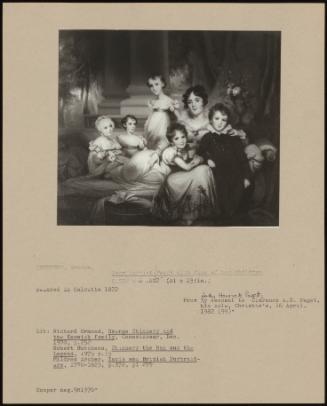 Lady Harriet Paget With Five Of Children