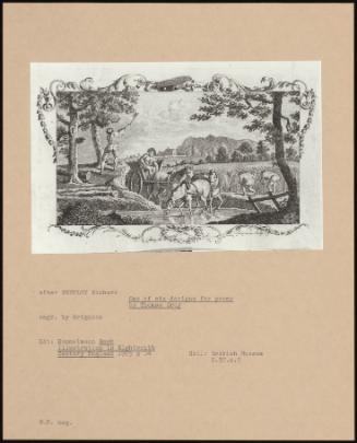 One Of Six Designs For Poems By Thomas Gray