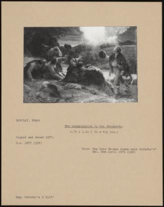 The Annunciation To The Shepherds