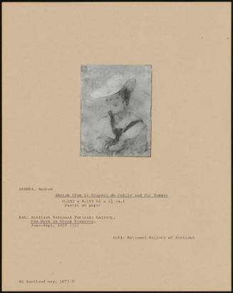 Sketch From Le Chapeau De Paille And For Summer