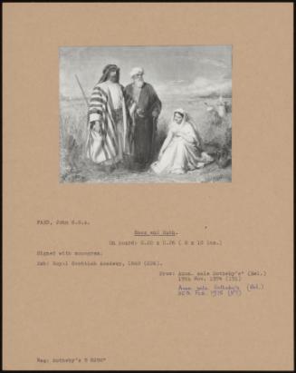 Boaz And Ruth.
