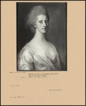 Frances Pembrook, Lady Bankes (1728-1806) Wife Of Sir Henry Bankes